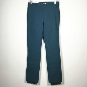 Crosby Teal Green Stretch Straight Leg Work Career Going Out Autumn Pants Sz 6